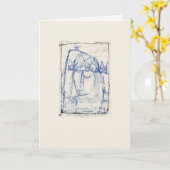 My identification with thoughts  kaart (Gele Bloem)