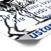 My job is to throw him Poster (Hoek)