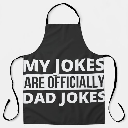 my jokes are dad jokes schort (Voorkant)