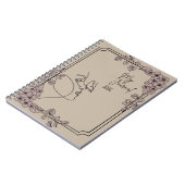 My Journal 2026 – Minimal Floral Line Art Aestheti Notitieboek (Linkerzijde)