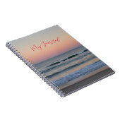 My Journal beroemd gemaakt door The Ocean Notitieboek (Rechterzijde)