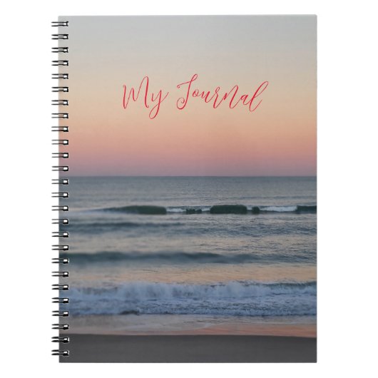 My Journal beroemd gemaakt door The Ocean Notitieboek (Voorkant)