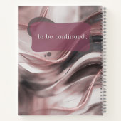 My Journal Roos Gold Wave Spiral Notitieboek (Achterkant)
