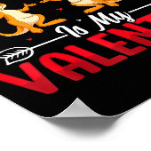 My Kangaroo Is My Valentine - Animal Lovers Valent Poster (Hoek)