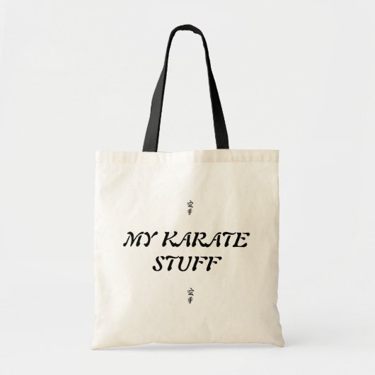 "My Karate Stuff" tas (Voorkant)