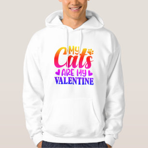 My Katten Zijn Mijn Valentijns Trui – Grappige Kat Hoodie