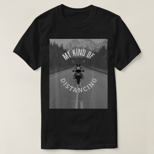 My Kind Of Distancing Premium  T-shirt (Design voorkant)