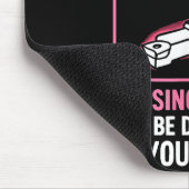 My Knight In Machinist Wife Girlfriend Funny Anniv Muismat (Hoek)