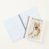 My Last Brain Cell - Funny ADHD Meme Notebook Notitieboek (Binnen)