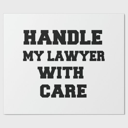 MY LAWYER CADEAUPAPIER (Vlak)