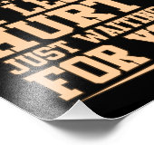 My Legs Hurt Waiting Half Marathon Runner Running Foto Afdruk (Hoek)