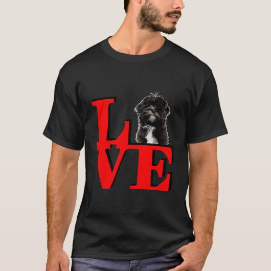 My Lhasa Apso Love Park T-shirt (Voorkant)