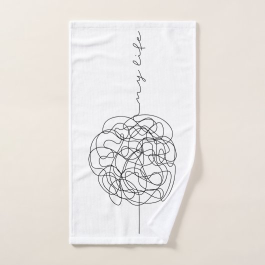 My Life Bad Handdoek (Handdoek)