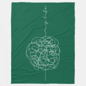 My Life Fleece Deken (Voorkant)