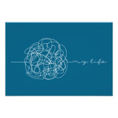 My Life Foto Afdruk (Voorkant)