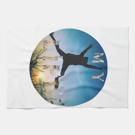 My Life – Inspirational Nature Design Apron Theedoek (Horizontaal)