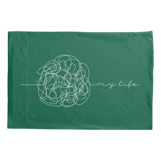 My Life Kussensloop (Achterkant)