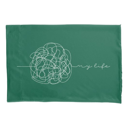 My Life Kussensloop (Voorkant)