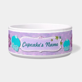 My Little Cupcake CUSTOM Name Voerbakje