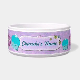 My Little Cupcake CUSTOM Name Voerbakje