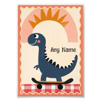 My Little Dino Print Foto Afdruk