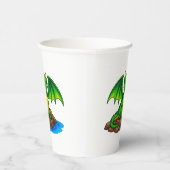 My little dragon papieren bekers (Rechts)