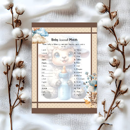 My Little Lamb_ Baby Animal Match Briefhoofd