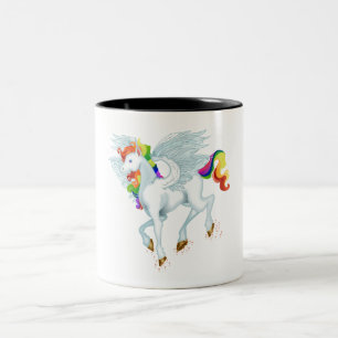 My Little Pony droom regenboog Pegasus Tweekleurige Koffiemok