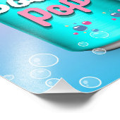 My little Soda Pop Can Bubbles  Foto Afdruk (Hoek)