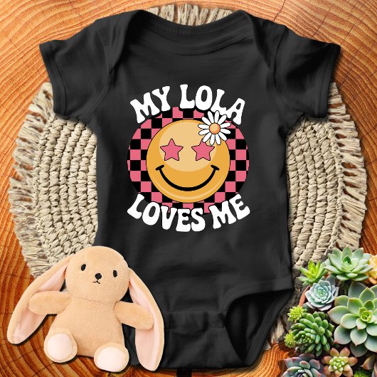 My Lola Loves Me - Schattige cadeau voor kleinkind Romper
