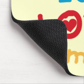 My Lolo Loves Me T-shirts en geschenken Muismat (Hoek)