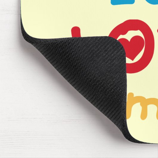 My Lolo Loves Me T-shirts en geschenken Muismat (Hoek)