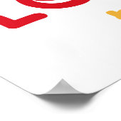 My Lolo Loves Me T-shirts en geschenken Poster (Hoek)