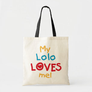 My Lolo Loves Me T-shirts en geschenken Tote Bag