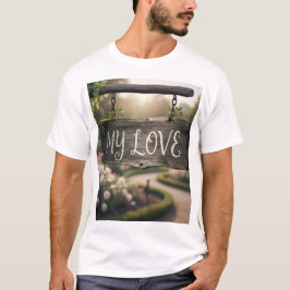 My Love Graphic T-Shirt | Romantic Gift Shirt for 
