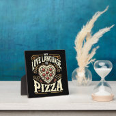 My Love Language Is Pizza - Een leuke foodie Valen Fotoplaat (Insitu)