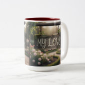 My Love Mug | Romantic Coffee Mug Gift for Couples Tweekleurige Koffiemok (Voorkant rechts)