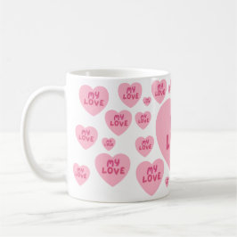 My Love Romantic Coffee Mug – Gift for Her Koffiemok