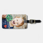 My Love Sweet Photo Bagagelabel (Voorkant horizontaal)