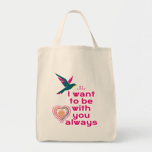 My love tote bag (Voorkant)