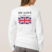 My Love UK Flag Graphic T-shirt (Achterkant)
