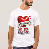My Love - Valentijn T-shirt (Voorkant)
