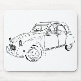 My loved car: Citroën 2 CV Muismat