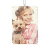 My Loves Photo Script Luchtverfrisser (Achterkant)