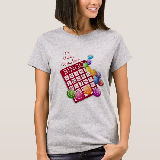 My Lucky Bingo Shirt  (Voorkant)