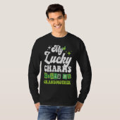 My Lucky Charms Call Me Grandmother St Patrick's D T-shirt (Voorkant volledig)