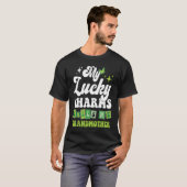My Lucky Charms Call Me Grandmother St Patrick's D T-shirt (Voorkant volledig)