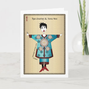 My Mah Jongg Coat 04: Wenskaart Kaart