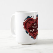 My Main Squeeze – Coffee Lover Valentine Design Koffiemok (Voorkant links)