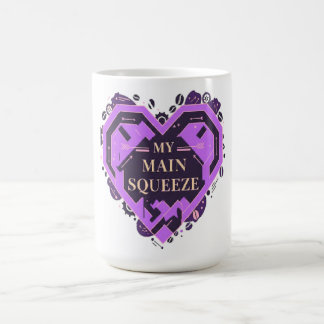 My Main Squeeze – Purple Coffee Love Valentine Koffiemok